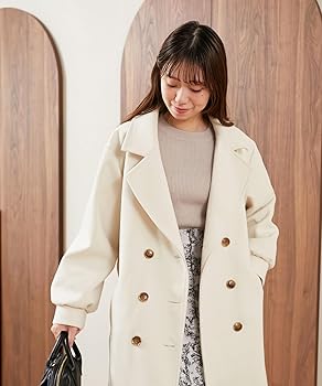 Amazon | [マジェスティックレゴン] バックデザインチェスターコート